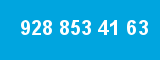 928 853 41 63 928 853 41 63
